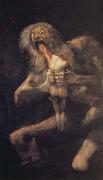Francisco Goya Saturn Spain oil painting artist